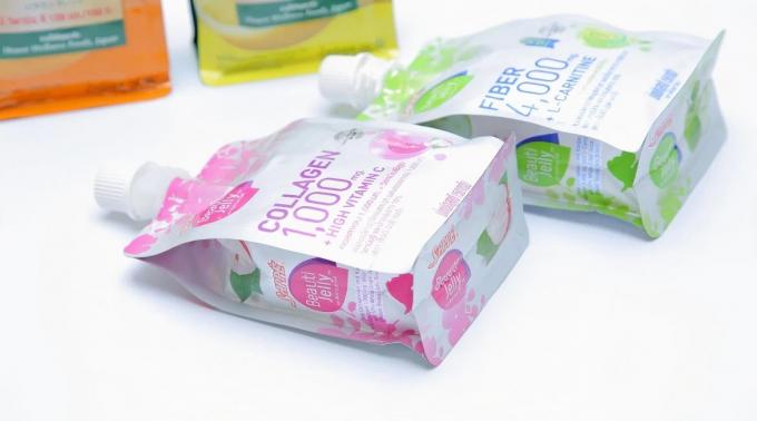 100ml Special Shape Χυμός Spout Pouch Eco Friendly Drink Pouch Packaging 0